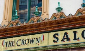 The Crown Liquor Saloon, Belfast. Image copyrighted by Albert Bridge, licensed for reuse under the Creative Commons